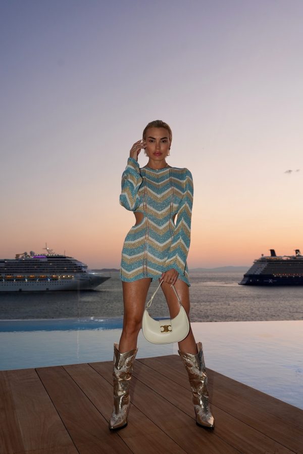 Azure Mini Dress