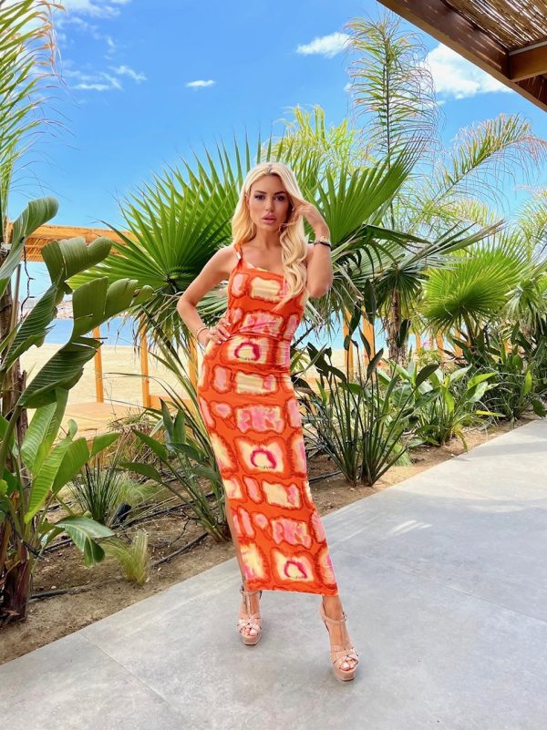 Tie Dye Maxi Dress